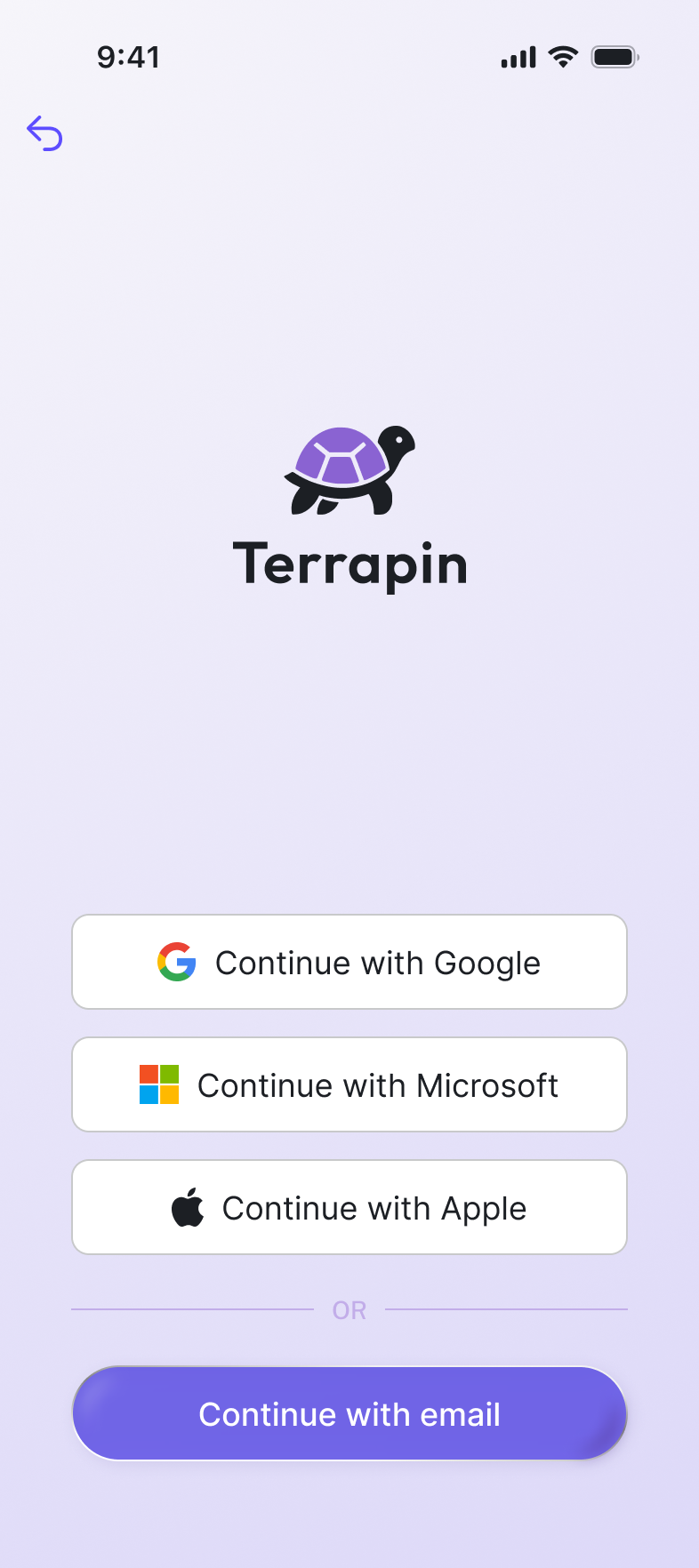 Terrapin Login